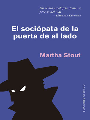 cover image of El sociópata de la puerta de al lado